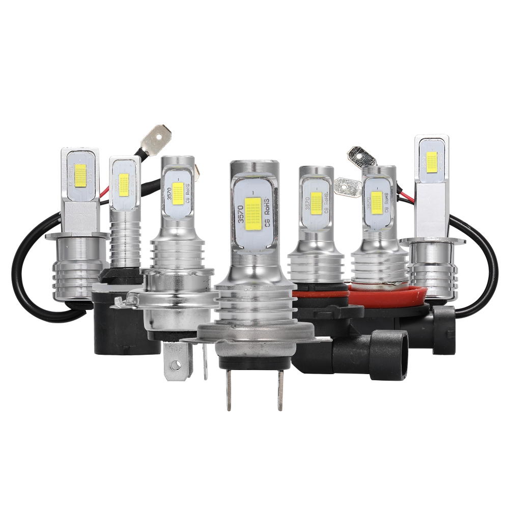 2 шт. светодиодные лампы H7 H4 – обзор и цена Led Headlight Bulb H7 20000Lm