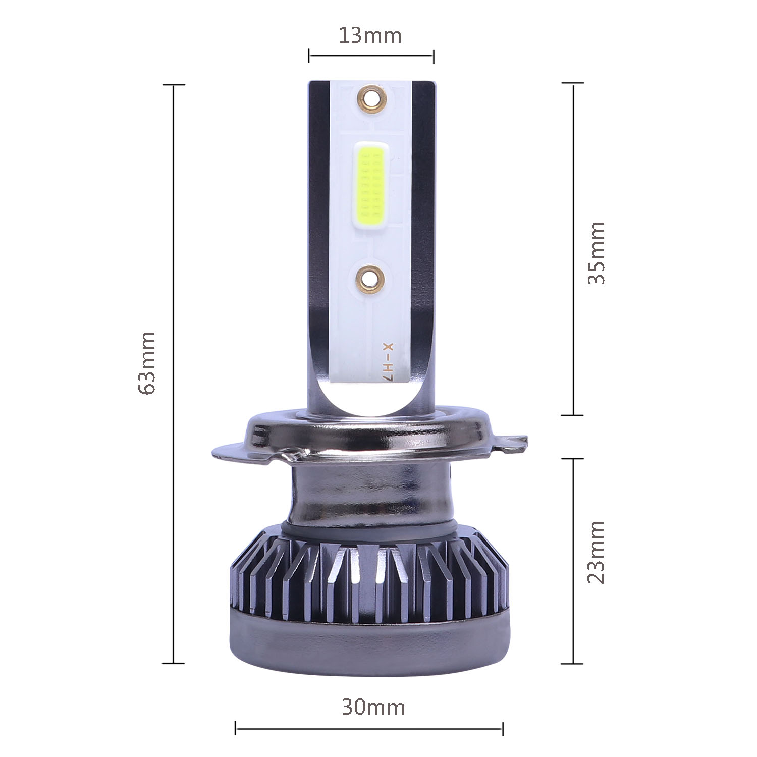 Комплект из 2 светодиодных лам – обзор и цена Car Led Bulb H1 H3 H8 H11