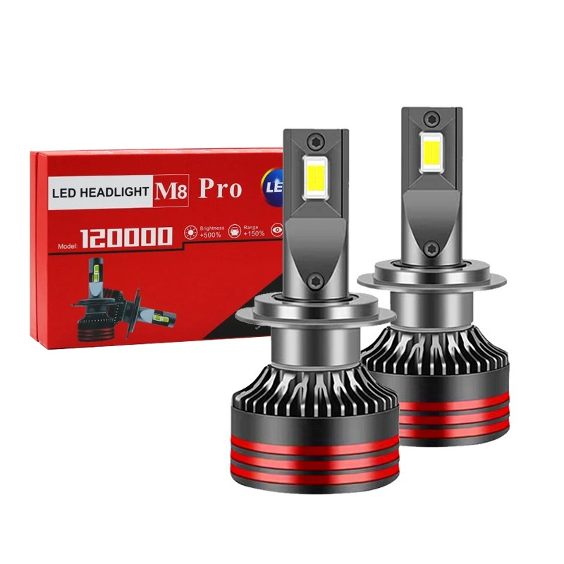 M8 Pro Автомобильная светодиод – обзор и цена Led Headlight H4 Hi Lo 120W
