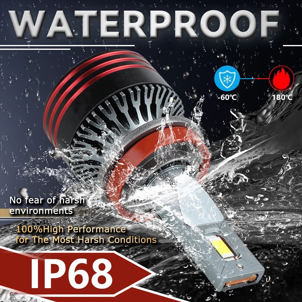 M8 Pro Автомобильная светодиод – обзор и цена Led Headlight H4 Hi Lo 120W