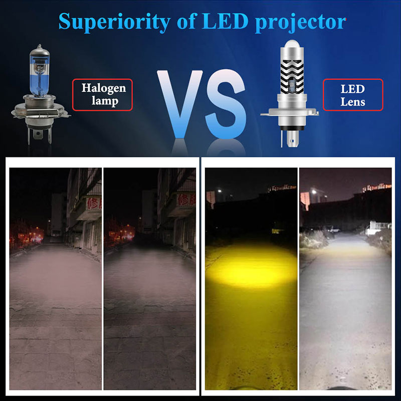 1 шт. светодиодная лампа H4 P1 – обзор и цена Motorcycle Led Headlight Bulb H4