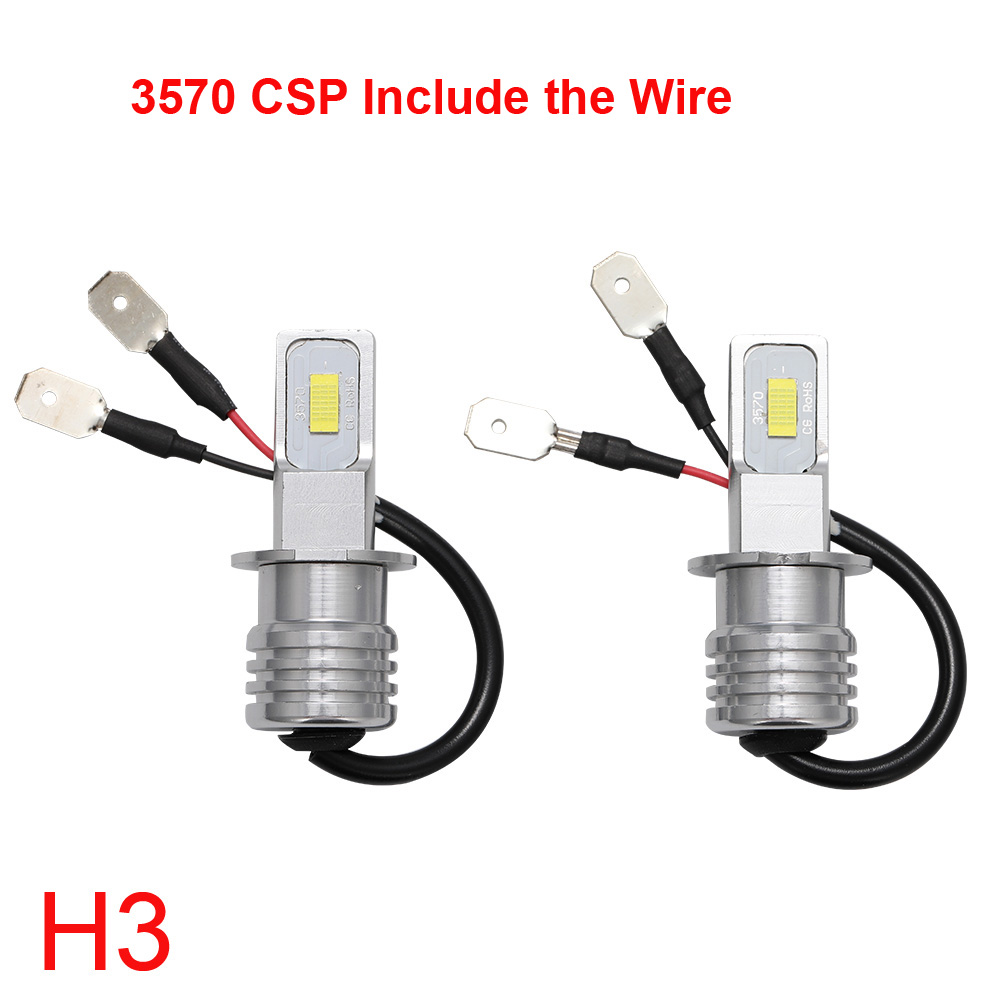 2 шт. H7 CSP Mini LED H4 H1 H1 – обзор и цена Led Headlight Bulb H7 20000Lm