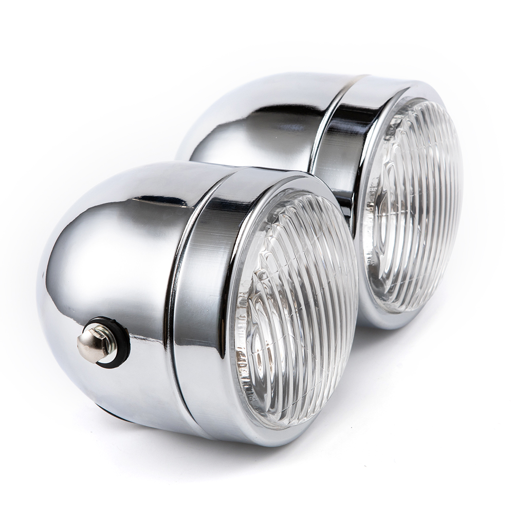 Универсальная двойная фара H4  – обзор и цена Motorcycle Led Headlight Bulb H4