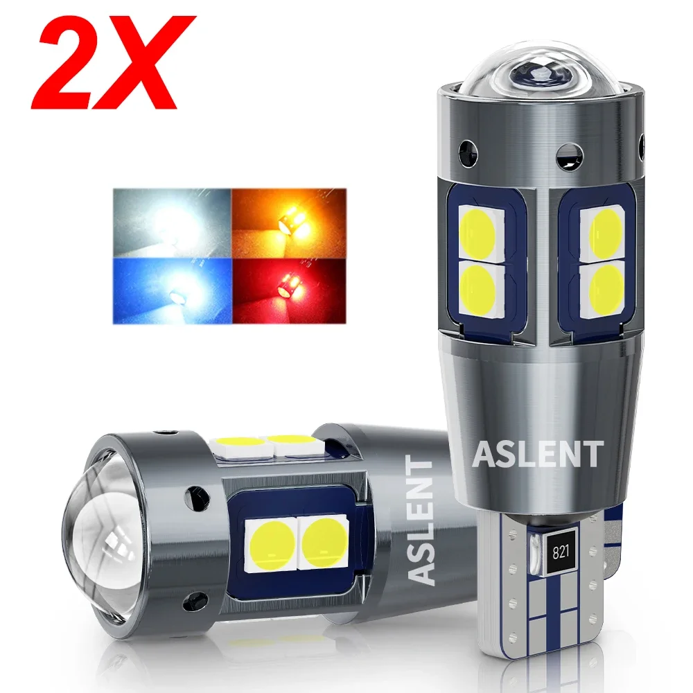 2 шт., высокое качество T10 W5 – обзор и цена Led Tail Light Bulb Canbus