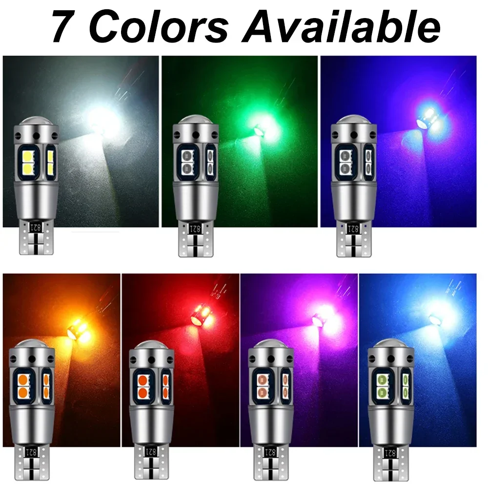 2 шт., высокое качество T10 W5 – обзор и цена Led Tail Light Bulb Canbus