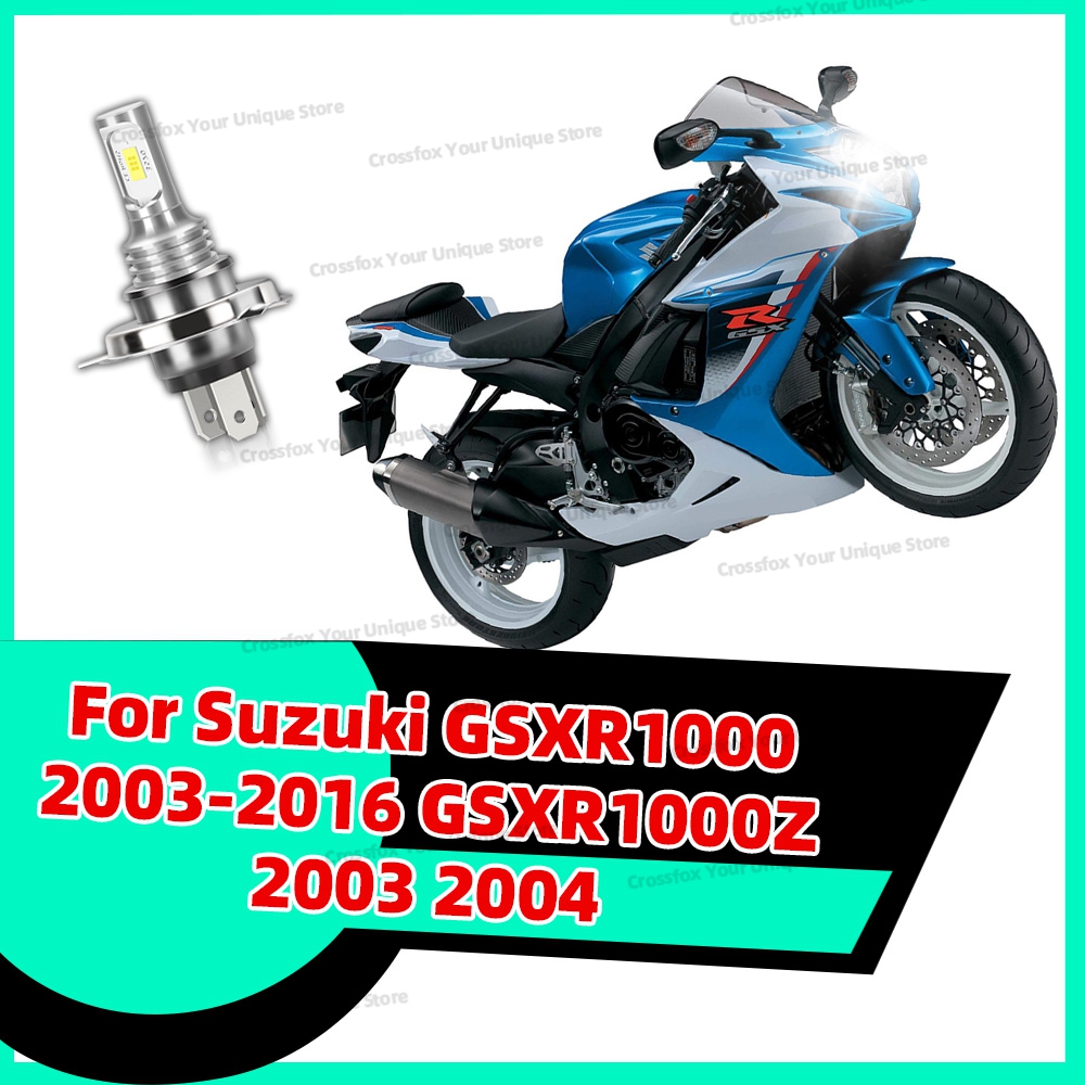 1 шт. для Suzuki GSXR1000 2003 – обзор и цена Motorcycle Led Headlight Bulb H4