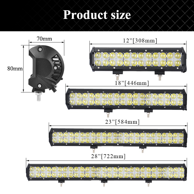 Автомобильная светодиодная раб – обзор и цена Led Work Light Bar 12 Inch Offroad