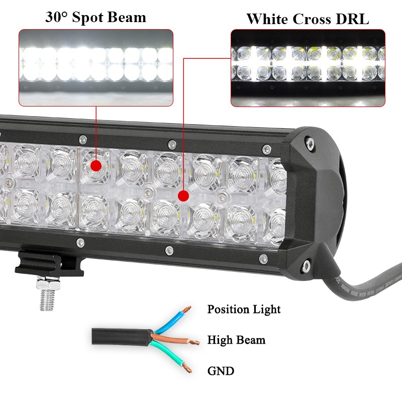 Автомобильная светодиодная раб – обзор и цена Led Work Light Bar 12 Inch Offroad