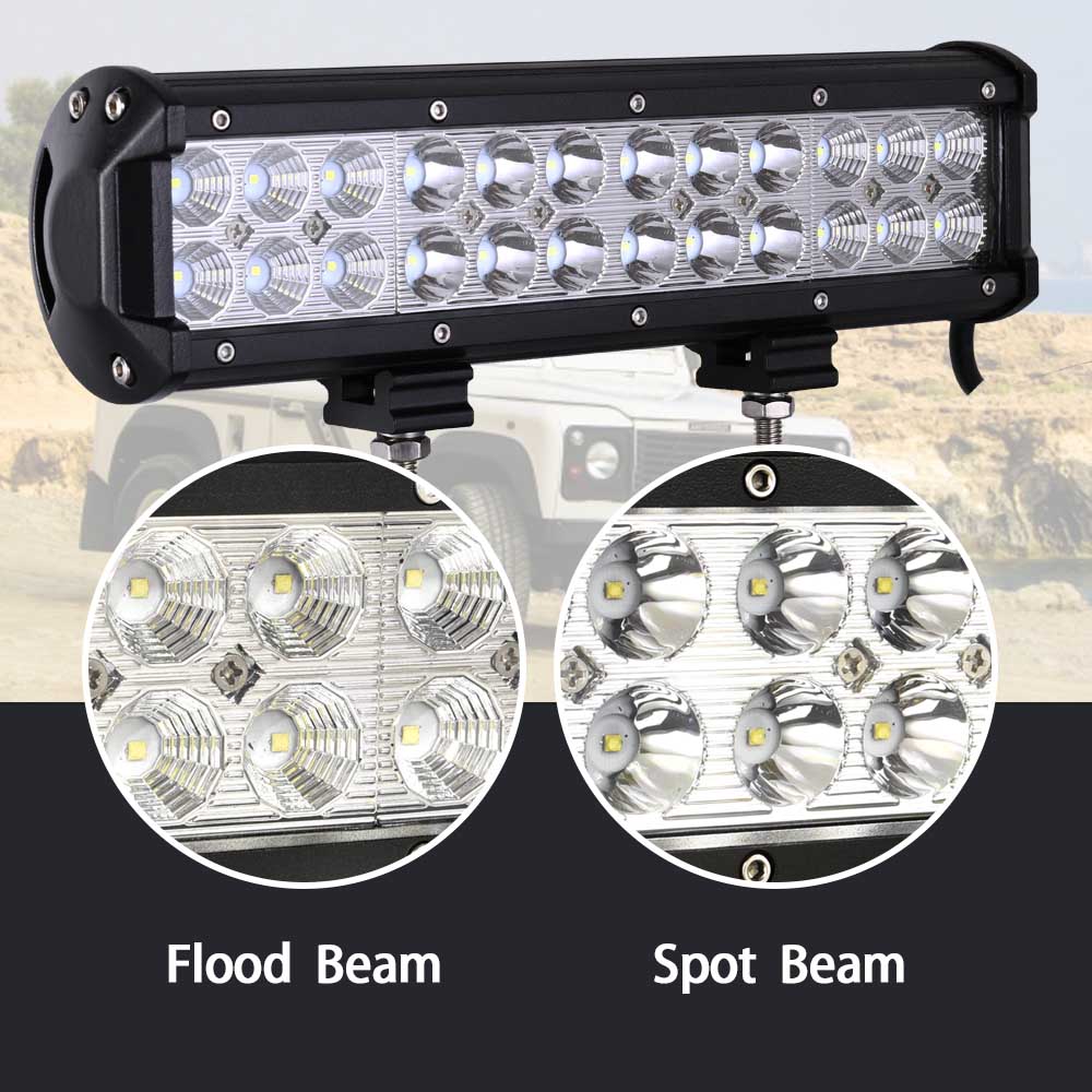 4 дюйма 7 дюймов 12 дюймов 17  – обзор и цена Led Work Light Bar 12 Inch Offroad