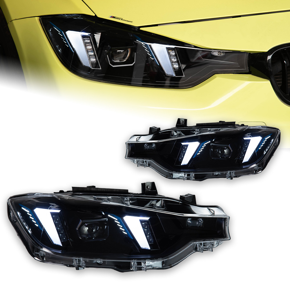 Новые фары для BMW F30, светод – обзор и цена Laser Led Headlight Projector Lens