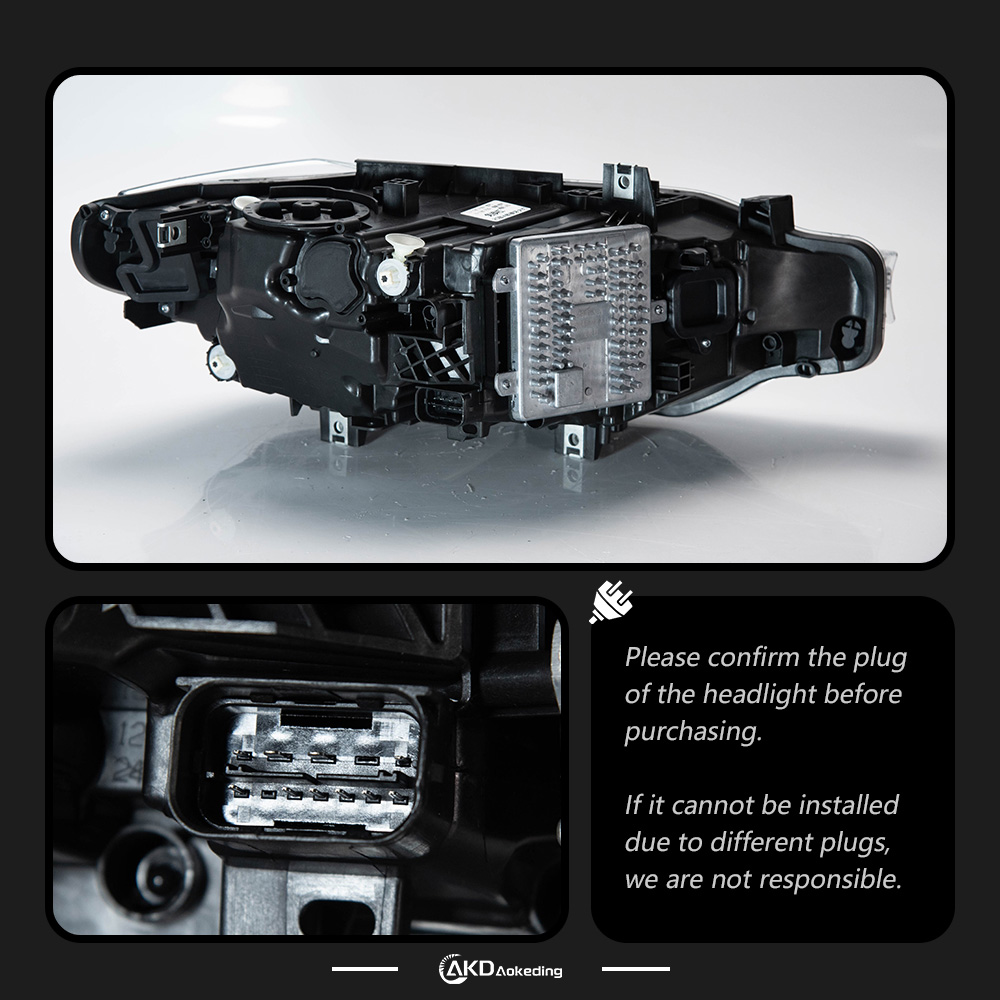 Новые фары для BMW F30, светод – обзор и цена Laser Led Headlight Projector Lens