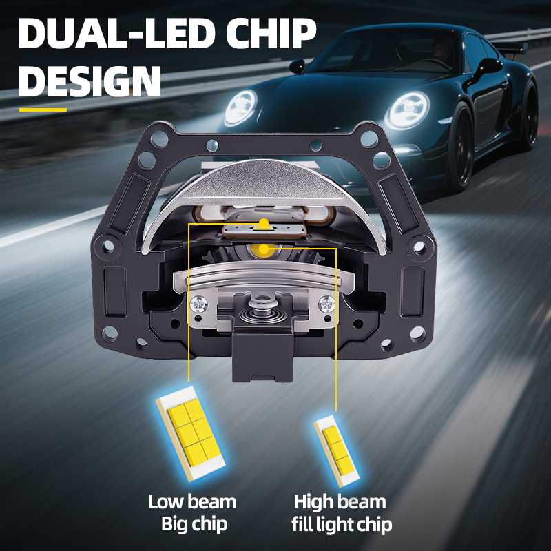 SANVI автомобильный LK8 Bi све – обзор и цена Car Led Headlight 9005 9006