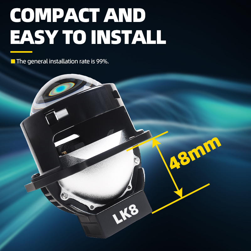 SANVI автомобильный LK8 Bi све – обзор и цена Car Led Headlight 9005 9006